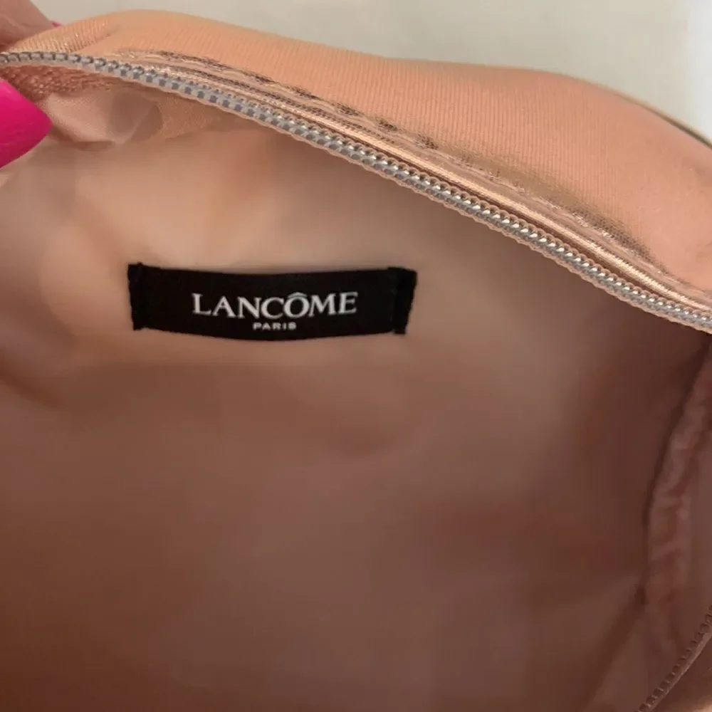 Lancôme Metallic Bronze Makeup Bag 8 X 13 Inches NEW